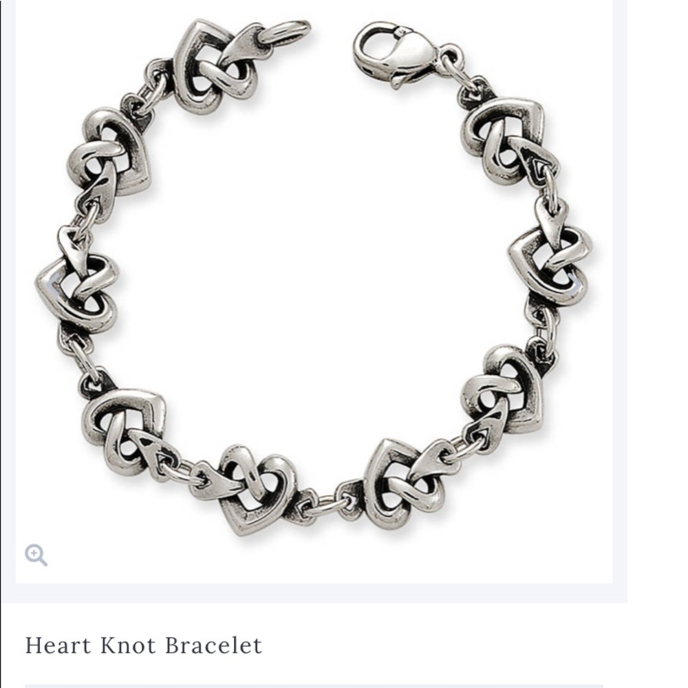 James Avery Heart Knot Bracelet